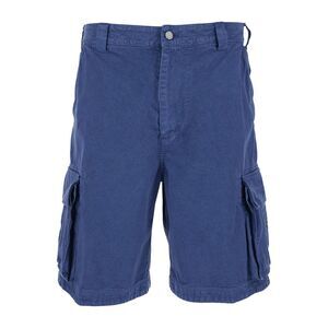 Erl Men Men's Blue Cotton Cargo Shorts